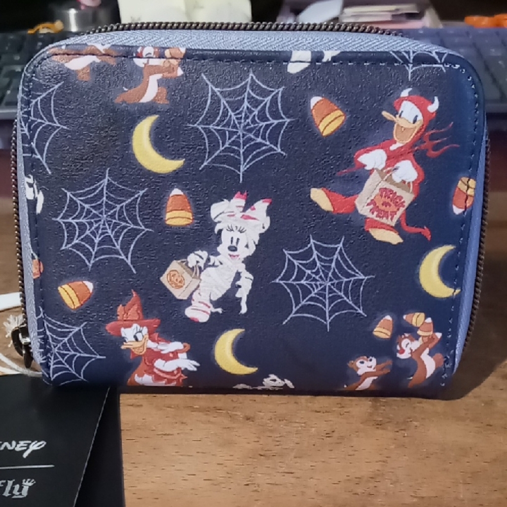 Loungefly Classic Disney Halloween Themed Wallet - NWT